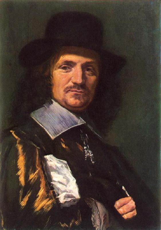 HALS, Frans Portrait of a Seated Man wrt oil painting image